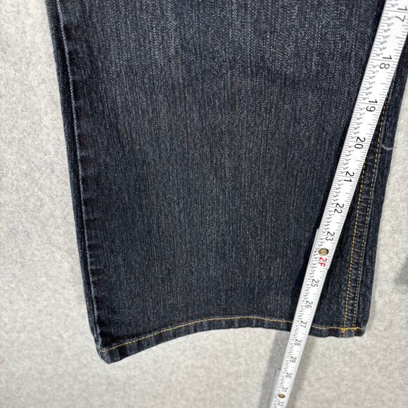 Relativity Jeans Womens 12P Bootcut Embroidered Pockets Stretch Y2K Western Mid - Picture 8 of 10